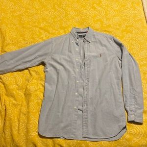Denim coloured classic Ralph Lauren button up